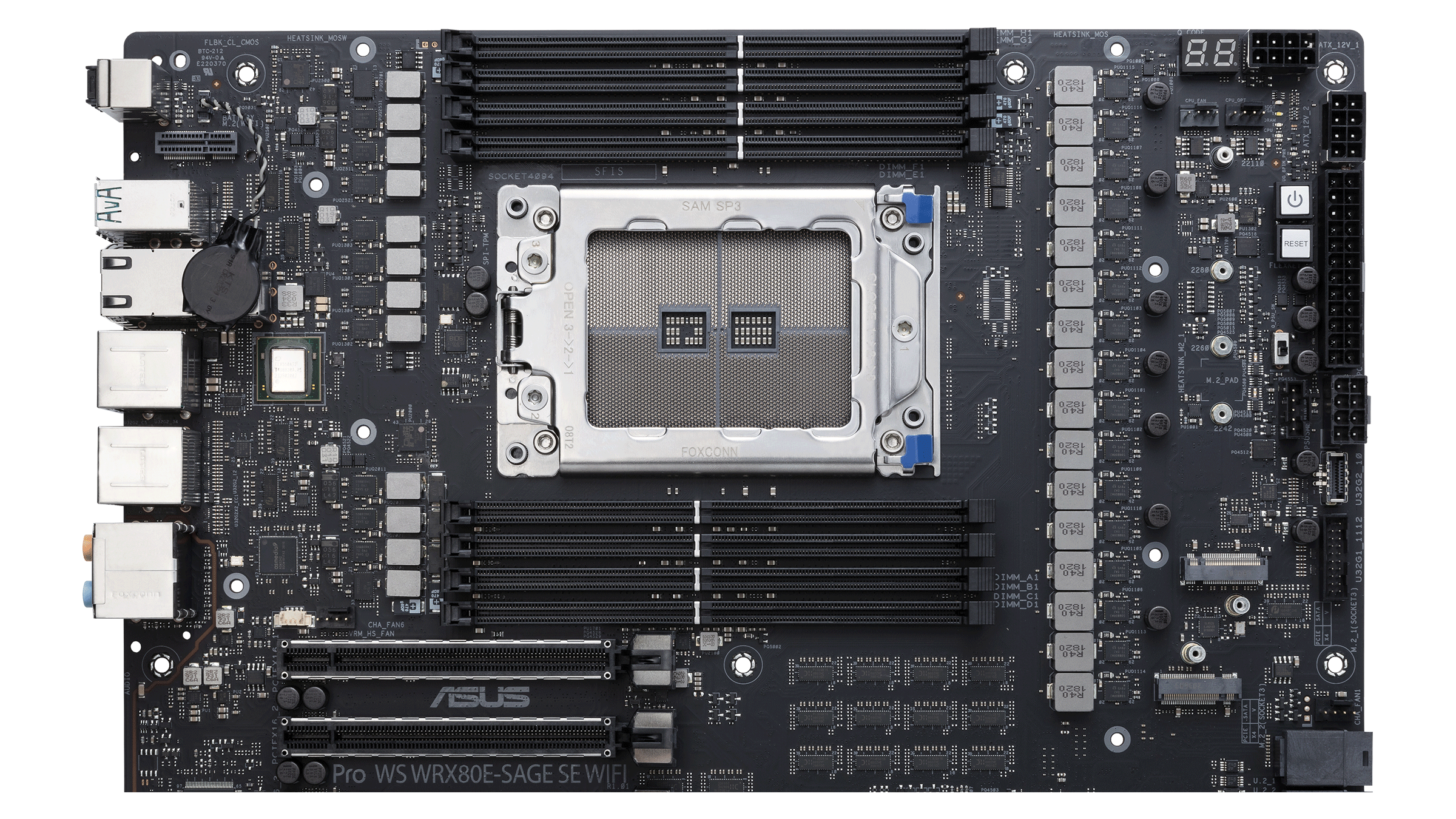 Asus on sale threadripper mobo